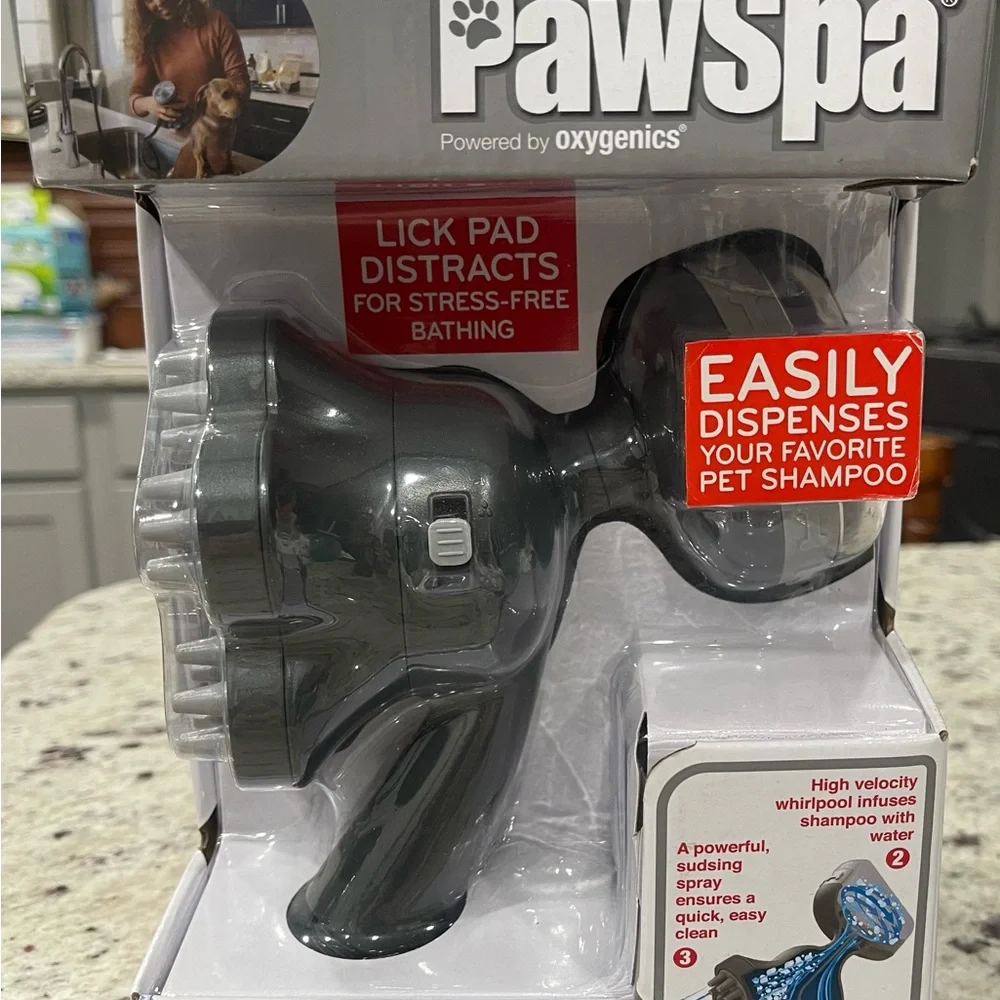 PawSpa Powered by Oxygenics Shampooch Handheld Pet Washer BRAND NEW